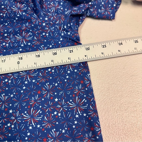 Maelreg Men's Polo festive Patriotic Design - Picture 6 of 6